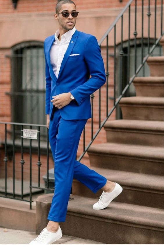 Blue Tailor Suit for Gents