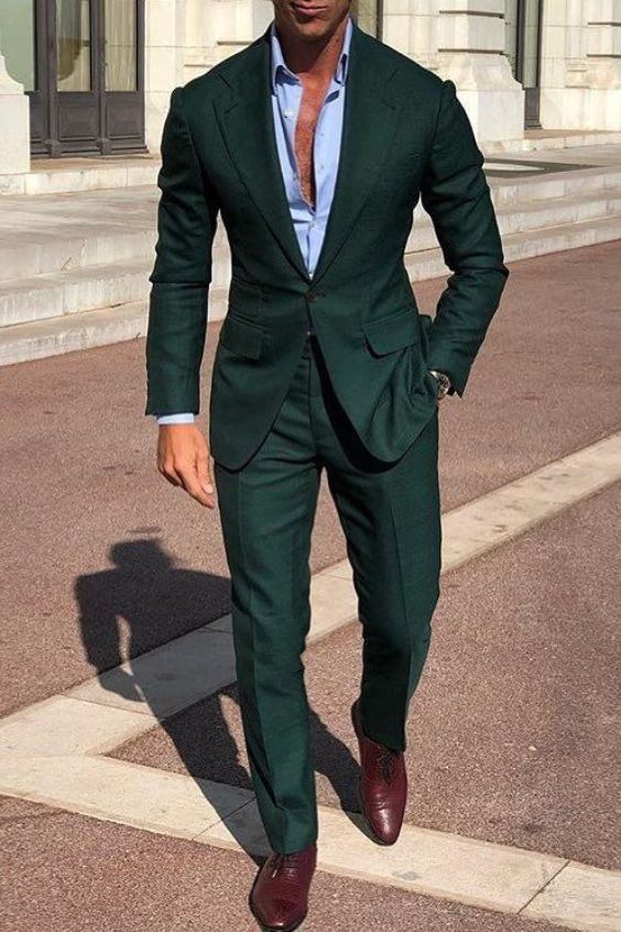 Green Tailor Suit