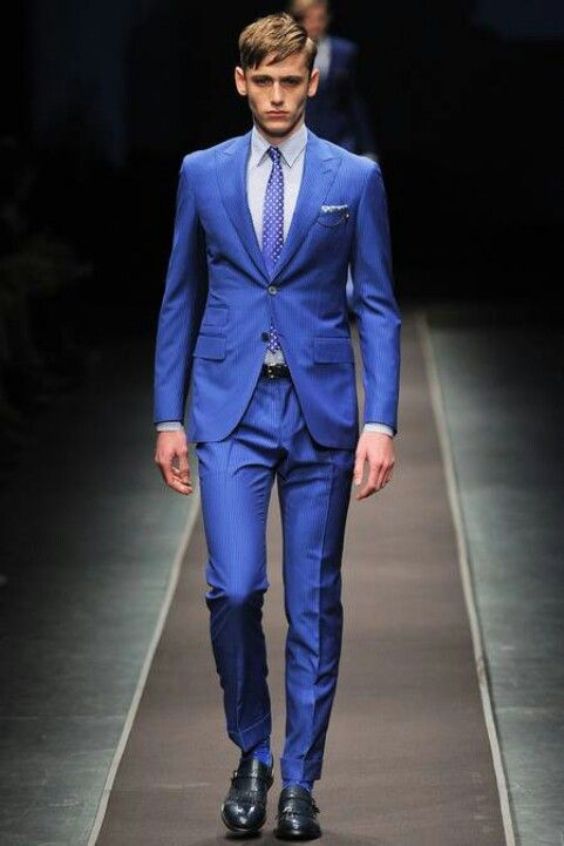 Sky Blue Suit for Men