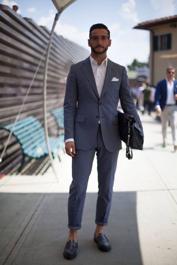 Gray Suit for Men